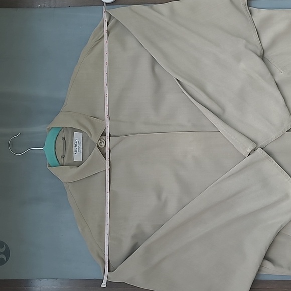 MaxMara Vintage Spring Coat 100% Silk - Picture 6 of 8